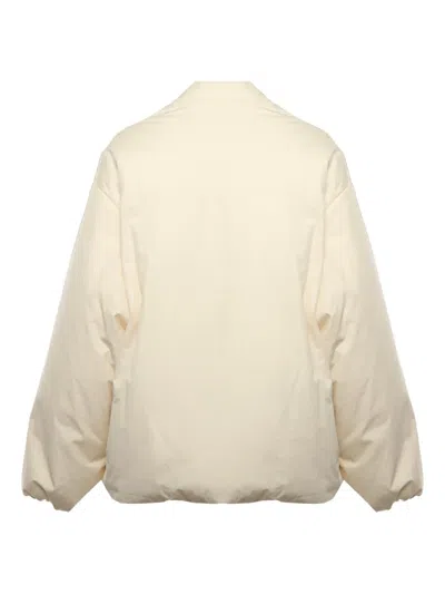 Moncler X Jil Sander Puffer Jacket In Neutral