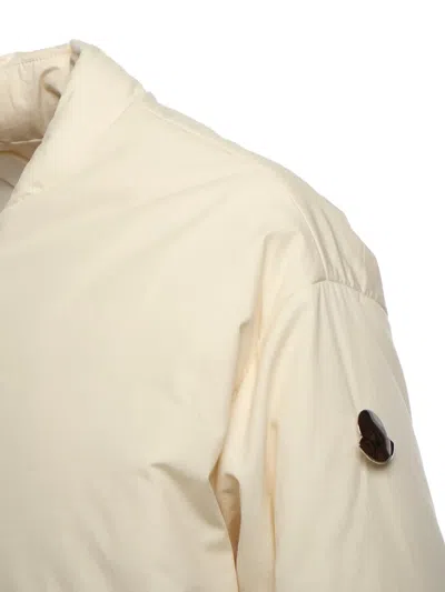 Moncler X Jil Sander Puffer Jacket In Neutral