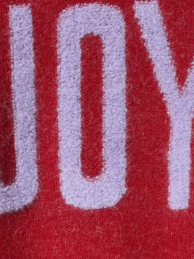 La Doublej Joy Sweater In Red