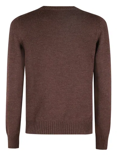 Gran Sasso Ribbed Sweater In Multi