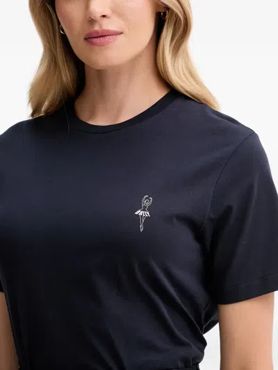 Bally Ballerina-detail Top In Blue