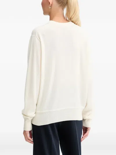 Bally Logo-patch Sweater In White