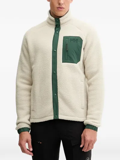 Helly Hansen Button-up Pocket Sweatshirt In Green