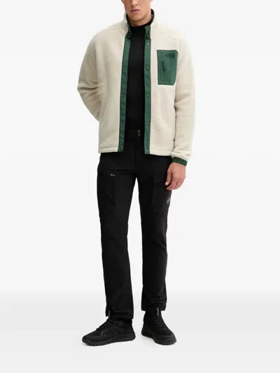 Helly Hansen Button-up Pocket Sweatshirt In Green