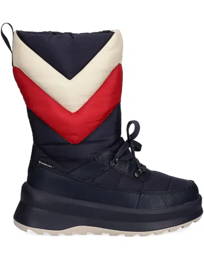 Helly Hansen Quilted Padded Boots In Blue