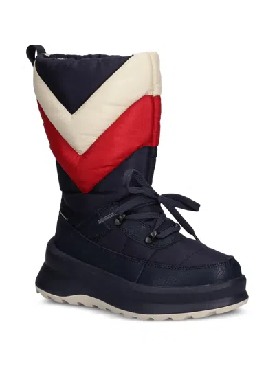 Helly Hansen Quilted Padded Boots In Blue
