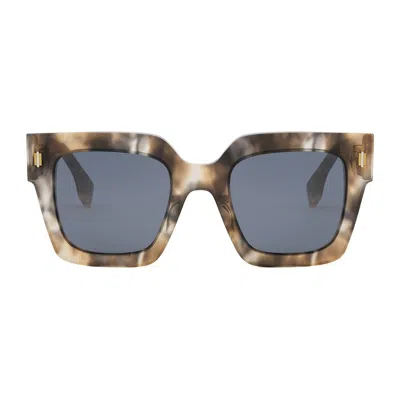 Fendi Roma Sunglasses In Brown