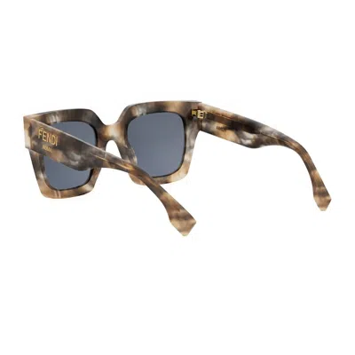 Fendi Roma Sunglasses In Brown