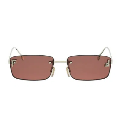 Fendi First Crystal Sunglasses In Pink