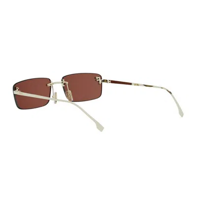 Fendi First Crystal Sunglasses In Pink