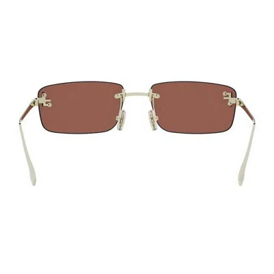 Fendi First Crystal Sunglasses In Pink