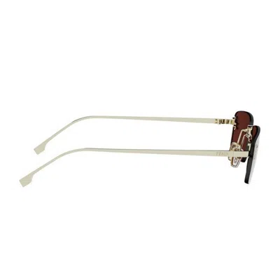 Fendi First Crystal Sunglasses In Pink