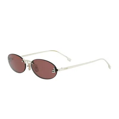 Fendi First Crystal Sunglasses In Pink