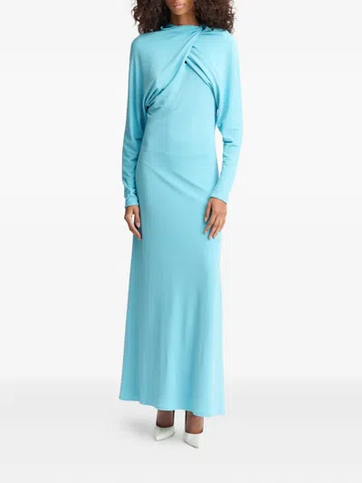 16arlington Irro Midi Dress In Blue