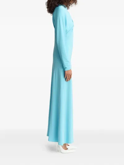 16arlington Irro Midi Dress In Blue