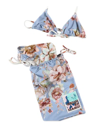 Zimmermann Triangle Bikini In Multi