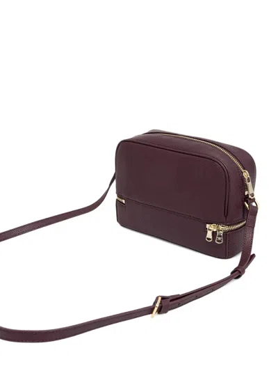 Patrizia Pepe Logo-lettering Cross Body Bag In Blue