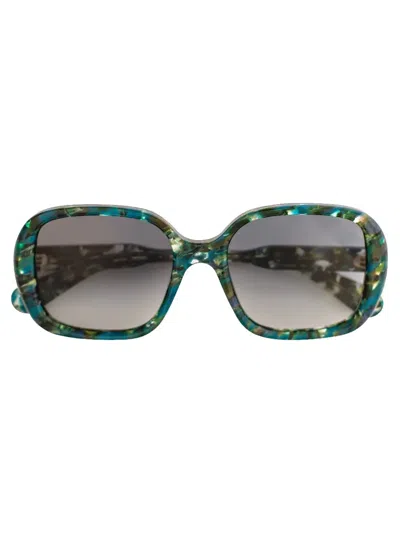 Chloé Patterned Acetate Square Sunglasses In Multi