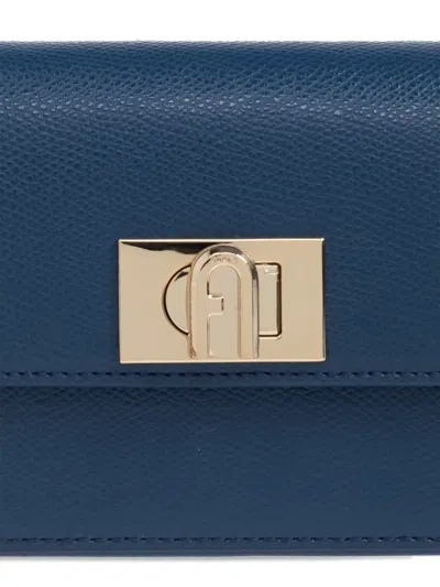 Furla Chain-strap Leather Cross Body Bag In Neutral