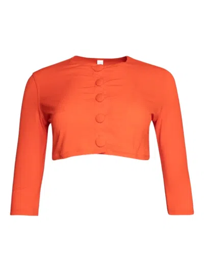 Lisa Marie Fernandez Buttoned Beach Cardigan In Multi