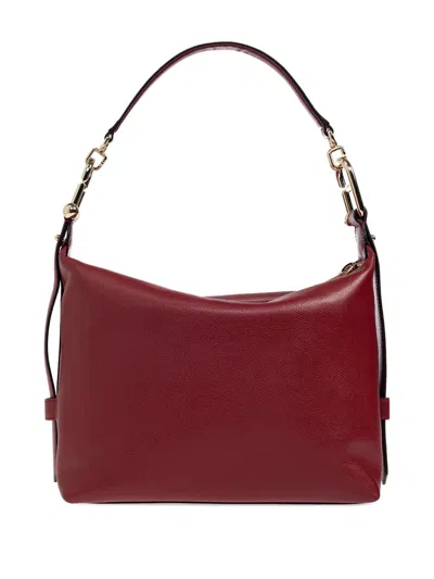 Furla Chain-detail Leather Shoulder Bag In Pink