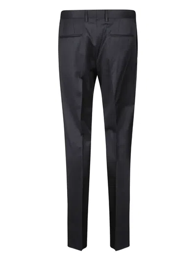 Tagliatore Trousers With Side Pockets And Belt Loops In Gray