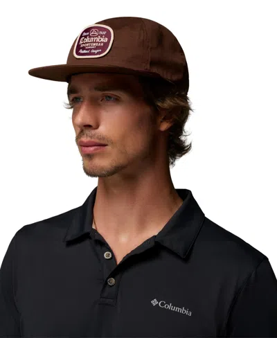 Columbia Men's Ratchet Strap Snap Back Hat In Brown