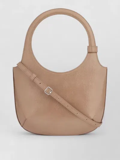 Courrèges Courreges Women Holy Leather Shoulder Bag In Neutral