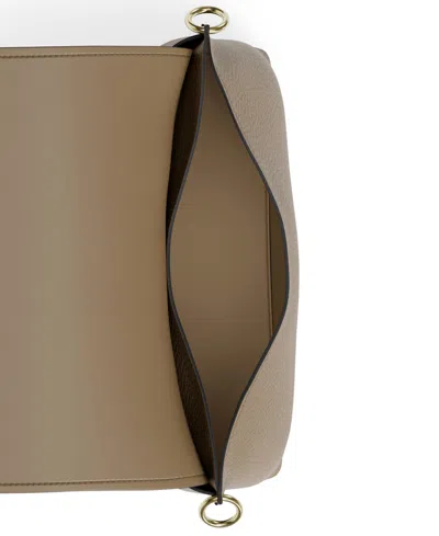 Michael Kors Evelyn Medium Flap Crossbody Bag In Brown