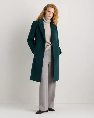 Quince Women's Wool Cashmere Classic Single-breasted Coat