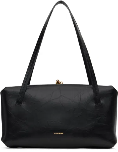 Jil Sander Black Goji Pillow Small Bag In Black