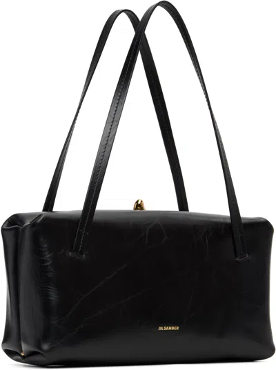 Jil Sander Black Goji Pillow Small Bag In Black