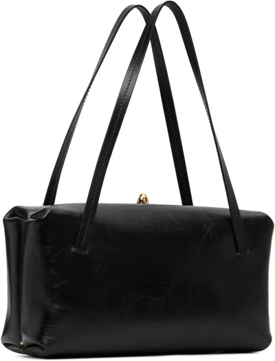 Jil Sander Black Goji Pillow Small Bag In Black