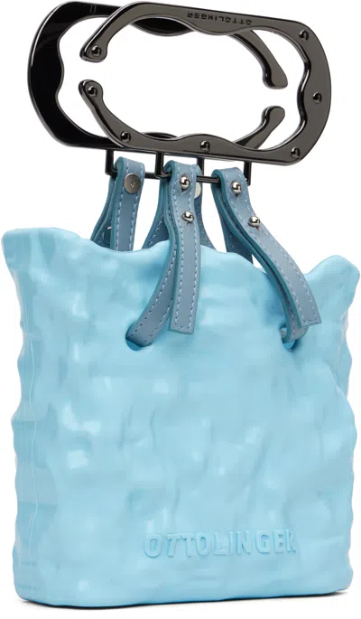 Ottolinger Blue C Band Signature Ceramic Bag