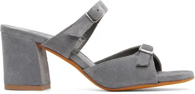 Maryam Nassir Zadeh Gray Una Heeled Sandals In Gray