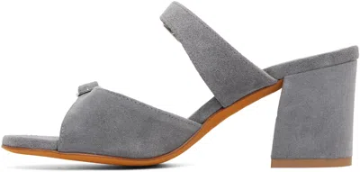 Maryam Nassir Zadeh Gray Una Heeled Sandals In Gray