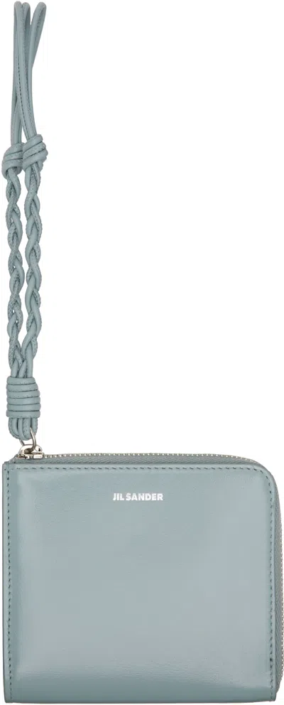 Jil Sander Blue Tangle Wallet