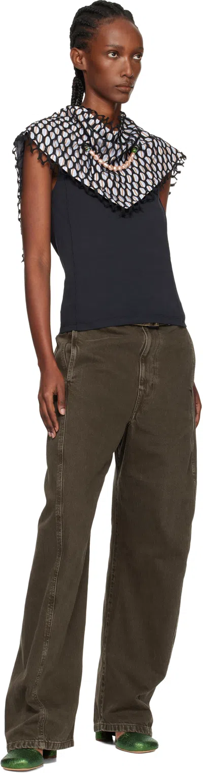 Kiko Kostadinov Armantrout Pearl Necklace In Gold