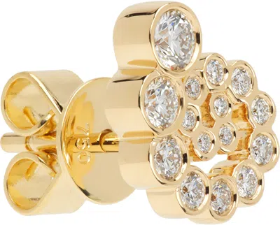 Sophie Bille Brahe Petit Rêve Escargot Single Earring In Brown