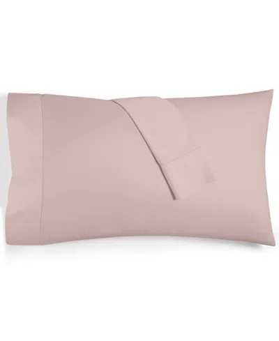 Charter Club Sleep Luxe 800 Thread Count 100% Cotton Pillowcase Pair, Standard, Exclusively At Macy's In Pink