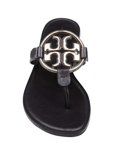 Tory Burch Leather Flip-flop Sandal In Black