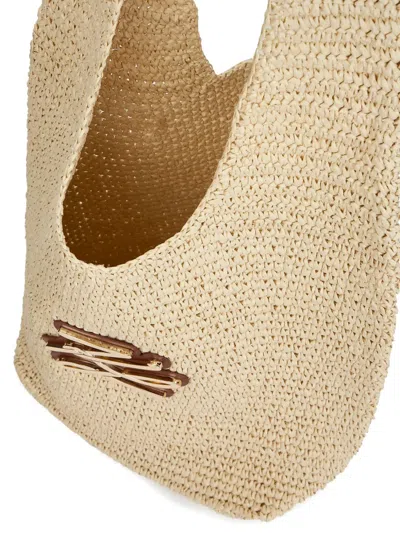 Karl Lagerfeld K/autograph Beach Bag In Brown