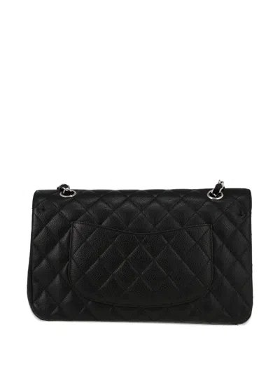 Pre-owned Chanel 2008 Timeless Classic Quilted Cross-body Bag In Black