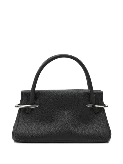Givenchy Pinch Silver-tone Mini Tote Bag In Purple