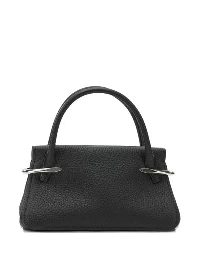 Givenchy Pinch Silver-tone Mini Tote Bag In Purple