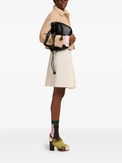 Marni Colour-block Long-sleeve Sweater In Multi