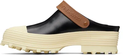 Camperlab Black & White Traktori Sneakers In Black