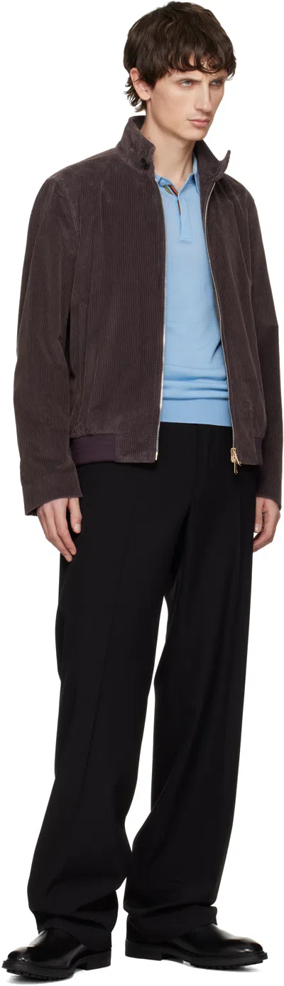 Paul Smith Black Leather Nik Boots In Black