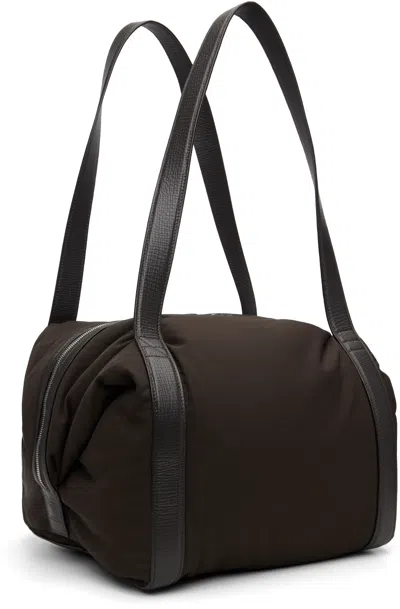 Studio Nicholson Club Tote Bag In Brown
