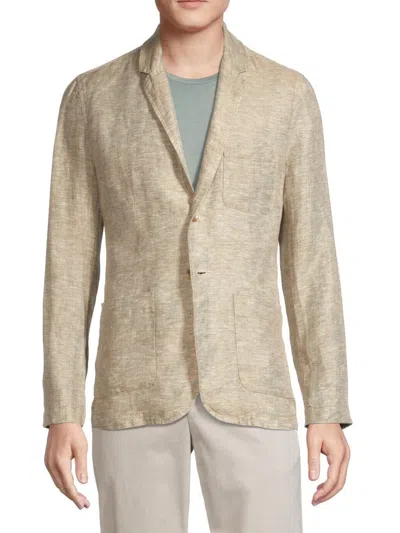 Rails Men's Sorrento Linen Blazer In Neutral